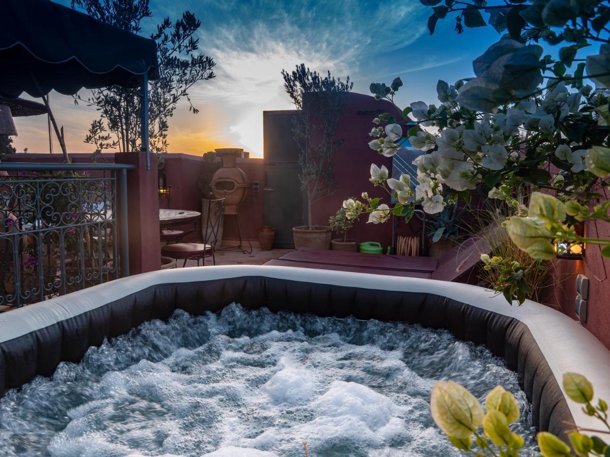 Riad Dar El Arsa Rooftop & Jacuzzi Marrakesch Exterior foto