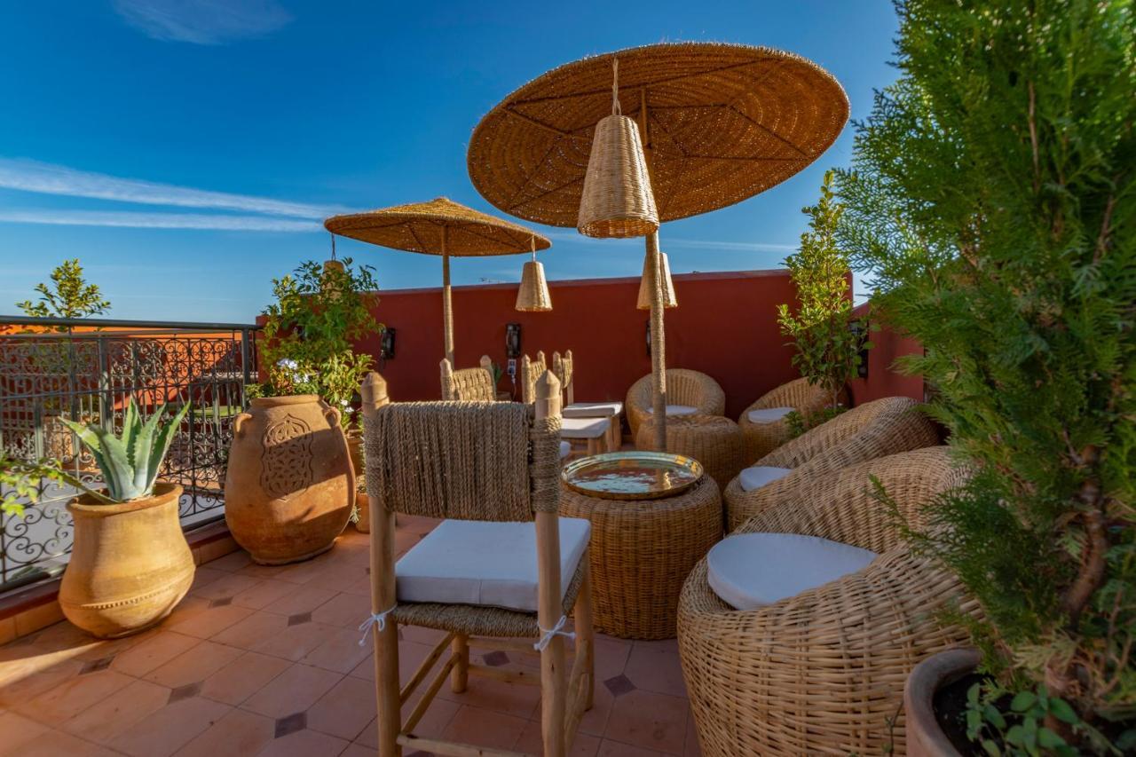 Riad Dar El Arsa Rooftop & Jacuzzi Marrakesch Exterior foto